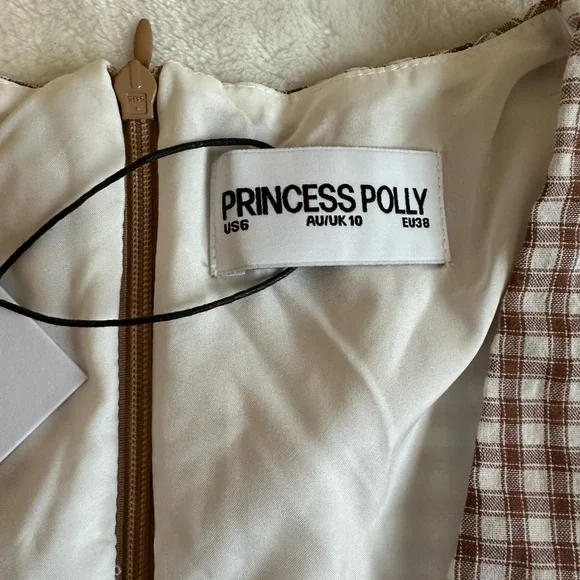 Princess Polly gingham romper - Picture 4 of 6